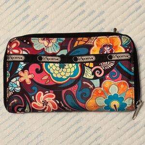 Lesportsac Multicolor Floral Wallet